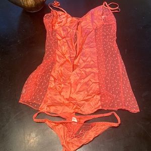 2pc lingerie set siZe M